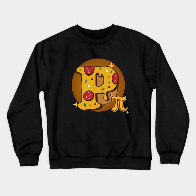 Pizza pie Crewneck Sweatshirt by Shirt &Tingz